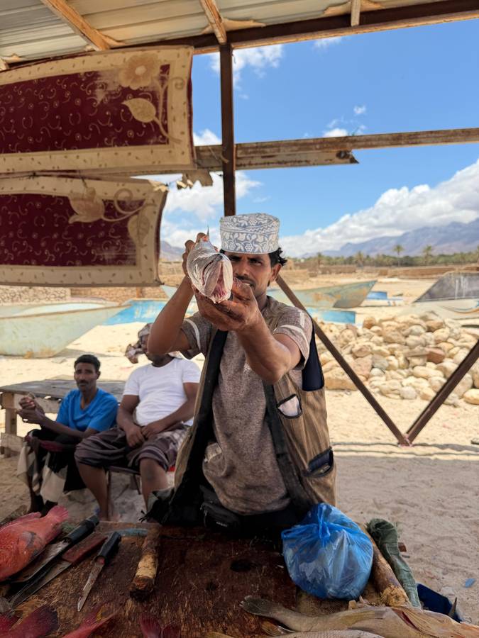 Local fisherman on Socotra island
